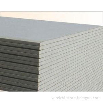 Gray Plasterboard Decorative Square Ceiling Panels Heat Ins